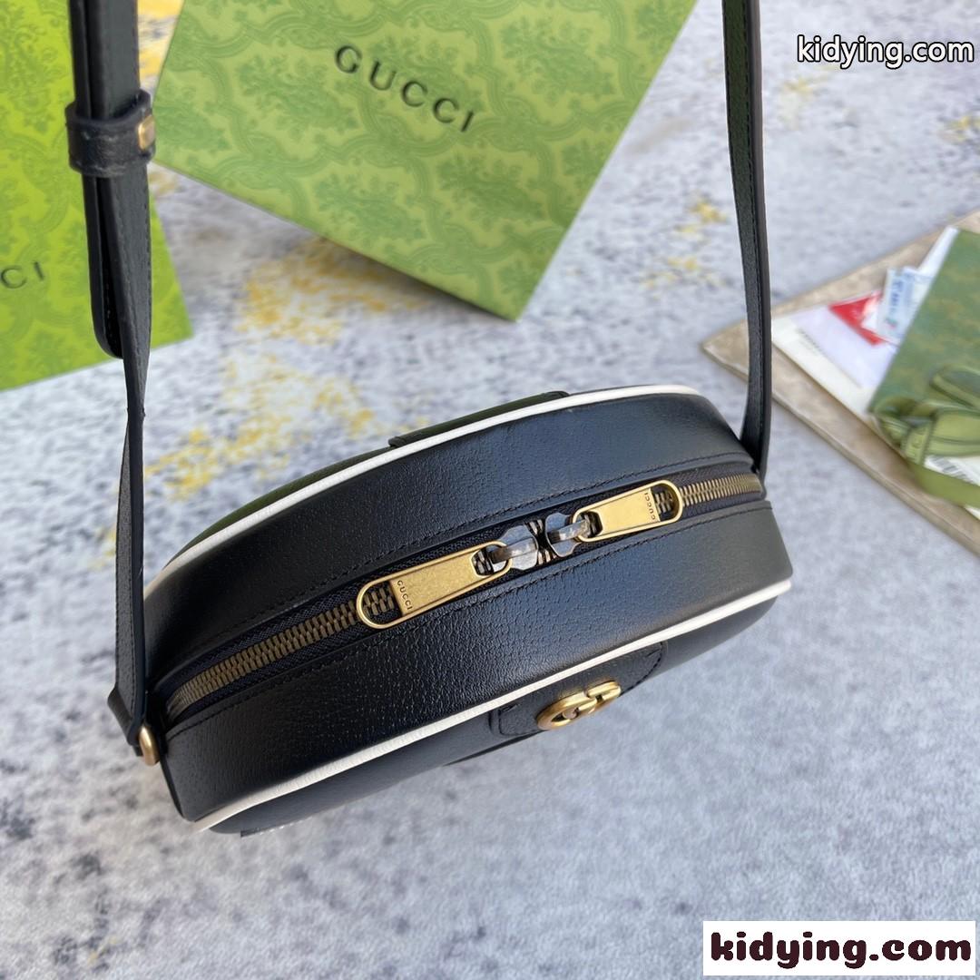 adidas x Gucci&お洒落 可愛い〔オフィディア〕グッチ バッグ コピー ショルダーバッグ ブラック-5