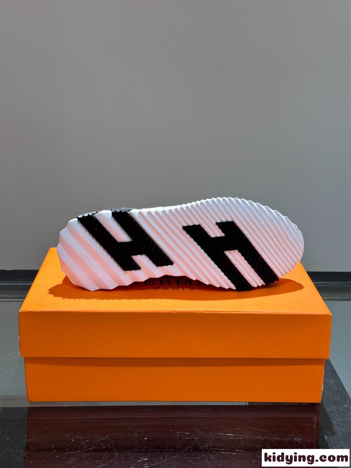 大人気 HERMES バウンシング スニーカー エルメス スニーカー コピー ホワイト-4