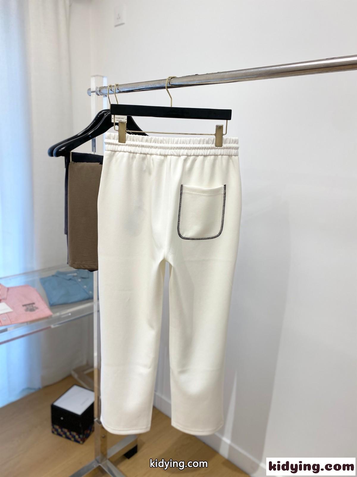 クロムハーツ パンツ コピー 合わせやすい 定番 カジュアルパンツ ホワイト-3