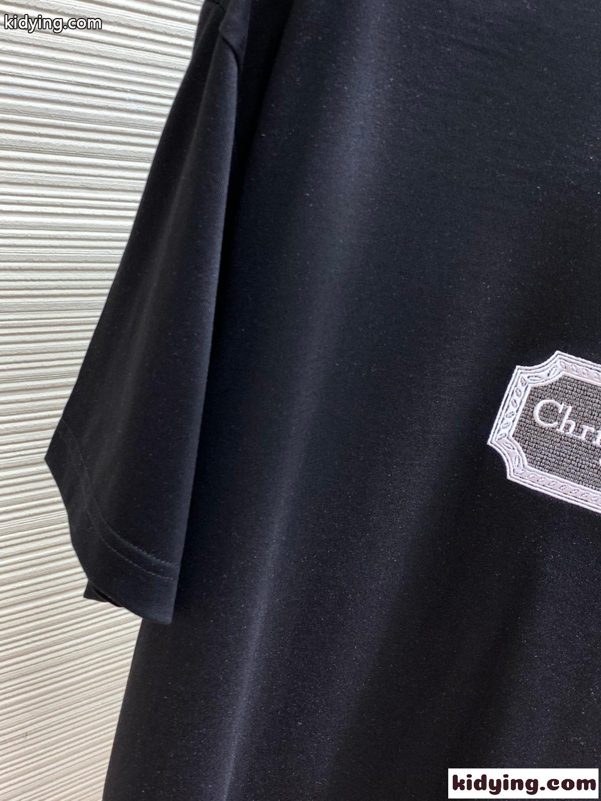 カジュアル 着回し クルーネック クリスチャン・ディオール Tシャツ コピー 半袖 トップス-0
