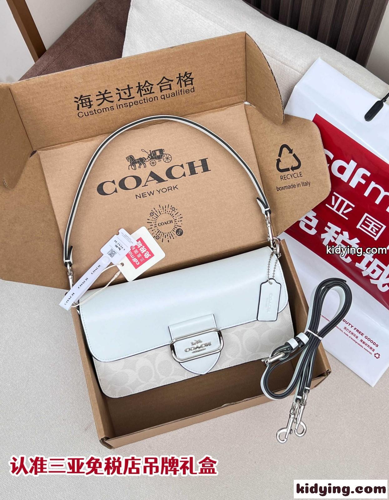 人気 上品 定番 ショルダーバッグ コーチ バッグ スーパーコピー ホワイト-1