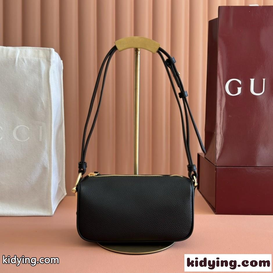 ハーフ ホースビット ミニバッグ GUCCI グッチ 860784 スーパーコピー ブラック-0