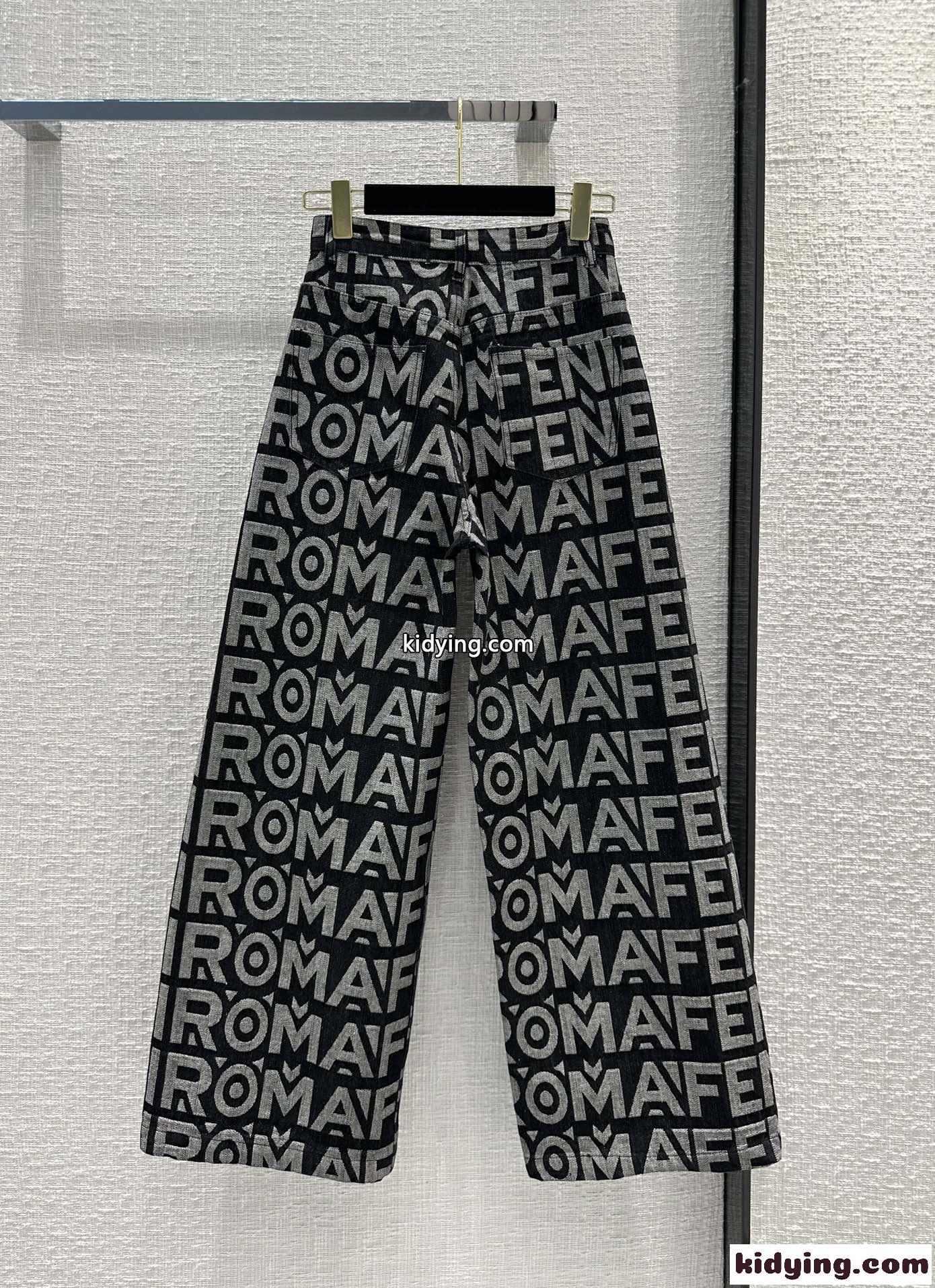 FENDI ROMAカプセル コレクション デニムパンツ フェンディ ジーンズ コピー レディース-3