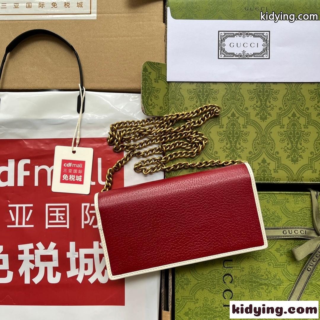 adidas x Gucci ロゴ ウォレット チェーンバック グッチ バッグ コピー 人気 レディース-2