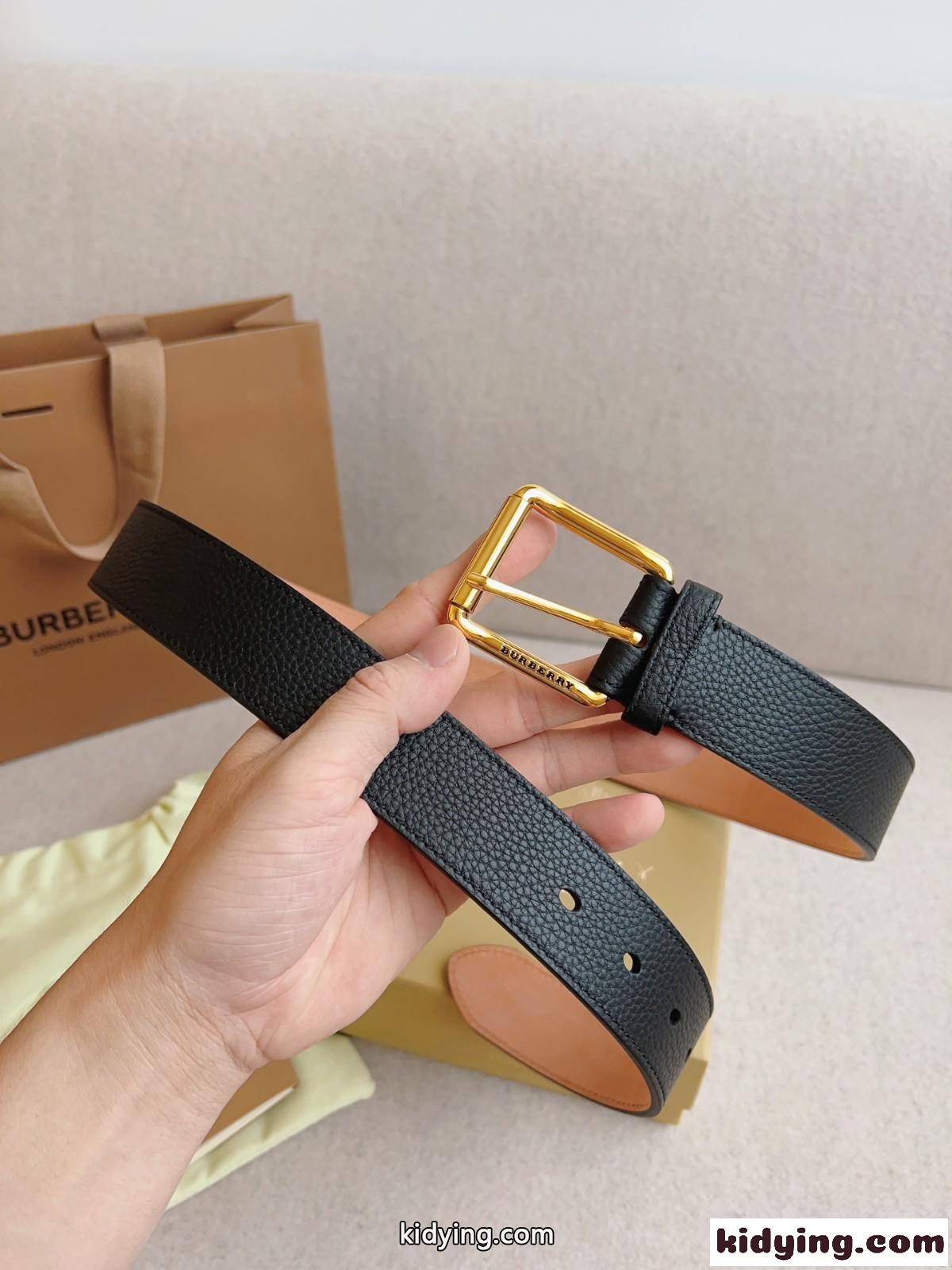 バーバリー ベルト コピー シンプル 上品 合わせやすい レザーベルト-2