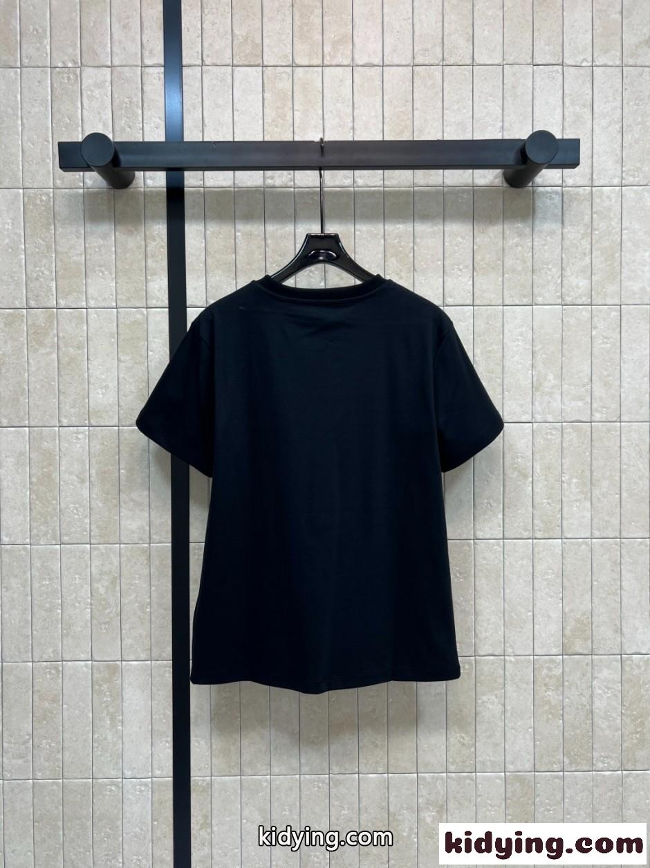 マウンテン シグネチャーTシャツ ルイ・ヴィトン Tシャツ コピー ブラック-0