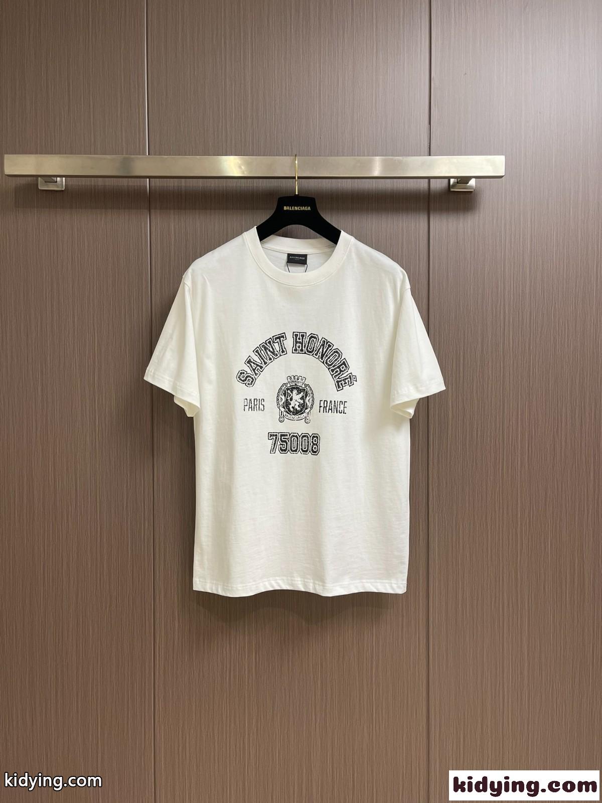 バレンシアガ Tシャツ コピー SAINT-HONORÉ 半袖Tシャツ オーバーサイズ-1