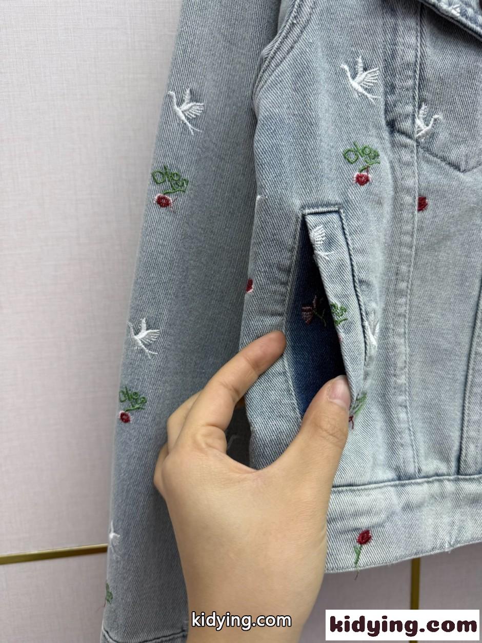 Dioramour エンブロイダリー ジャケット クリスチャン・ディオール ジャケット コピー-2