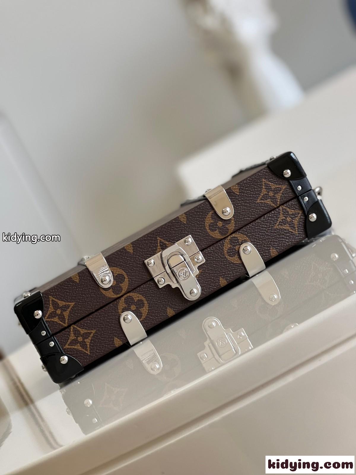 ルイ・ヴィトン モノグラム ウォレット トランク スーパーコピー-4