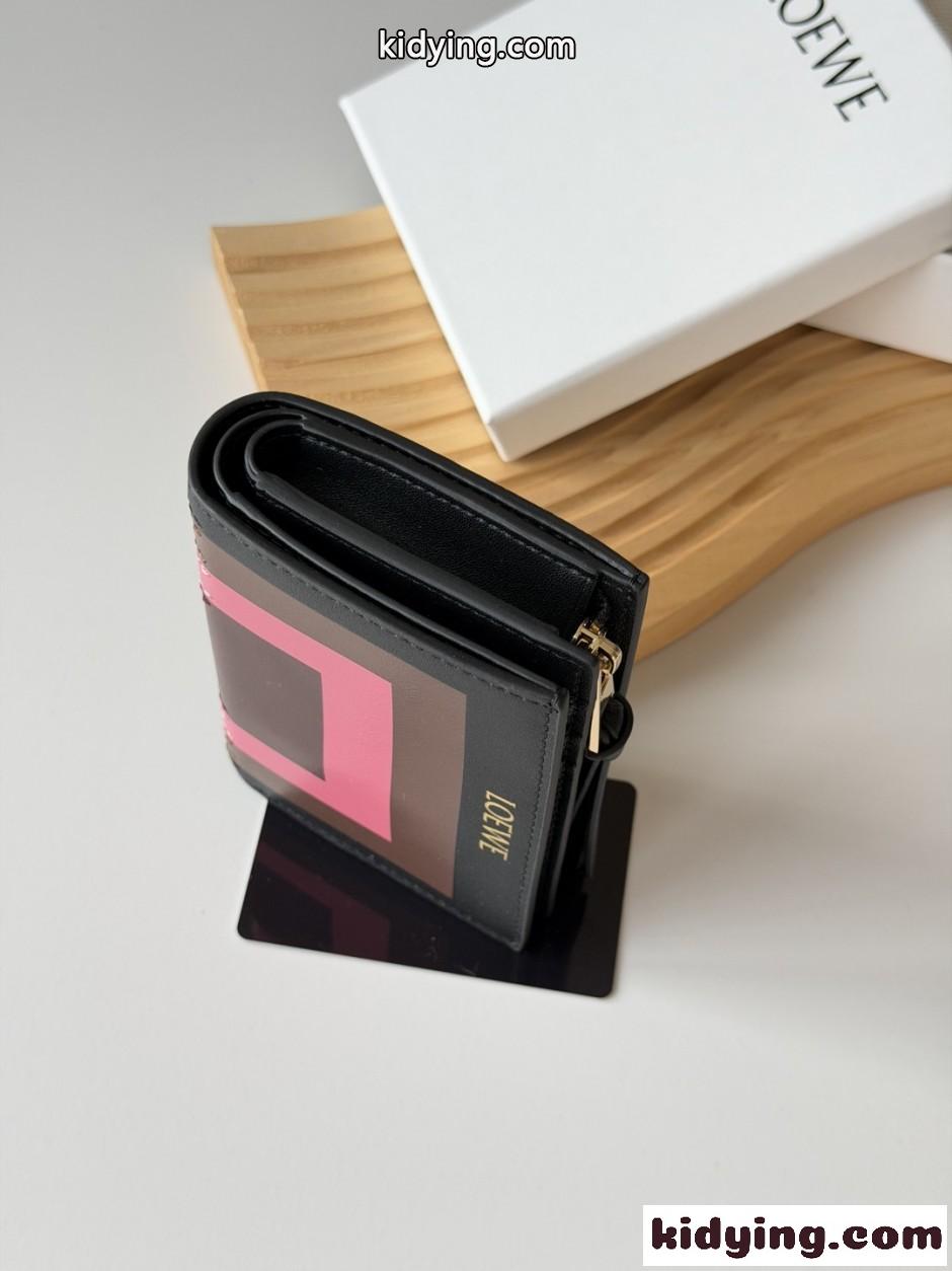 ロエベ 財布 スーパーコピー LOEWE x Albers 二つ折り財布 コンパクトウォレット-2
