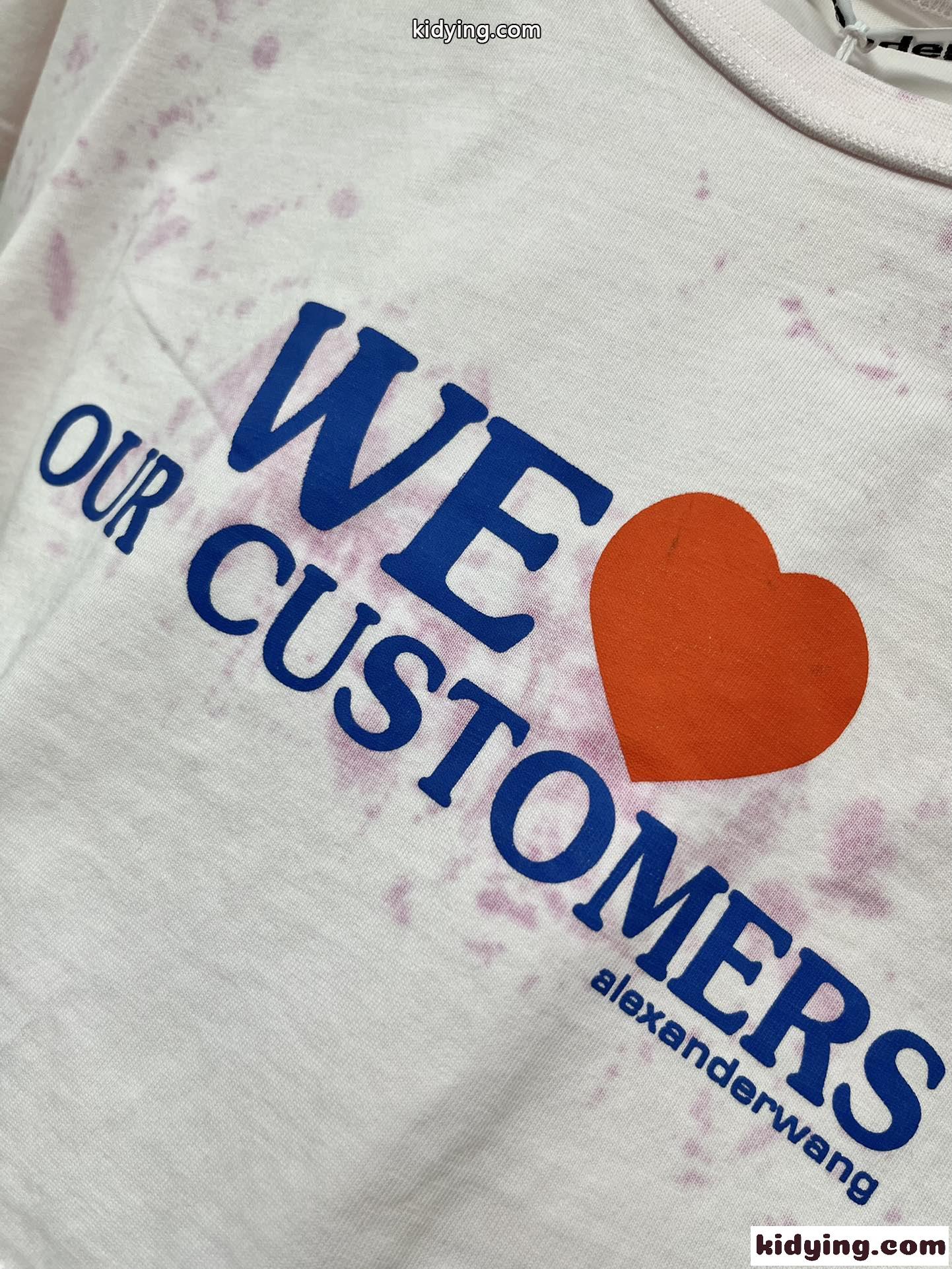 love our customers クロップド tシャツ アレキサンダーワング tシャツ コピー-4