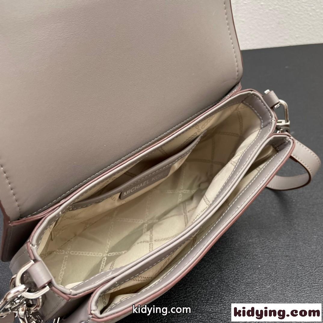 MICHAEL KORS  PARKER コンバーチブル ポシェット ショルダーバッグ マイケルコース バッグ コピー グレー-4