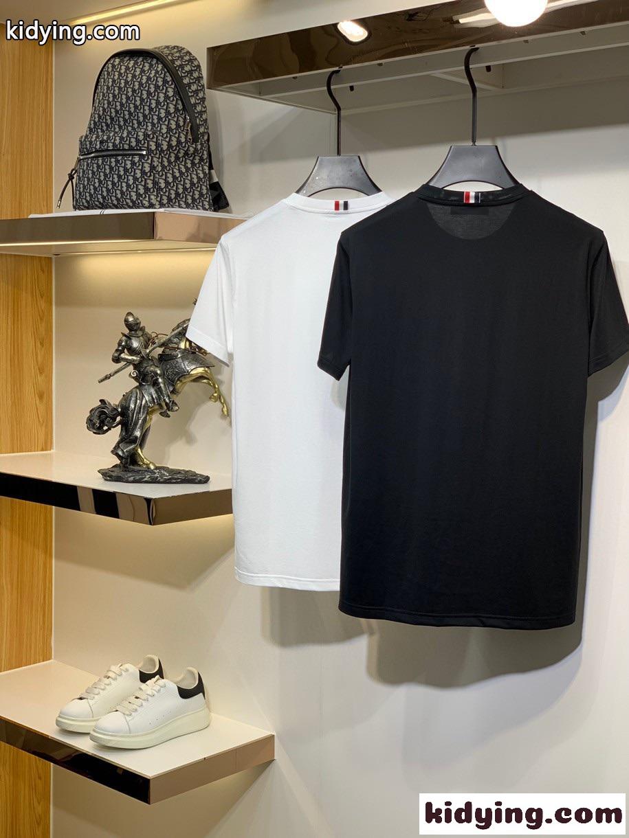 おしゃれ プリント クルーネック 半袖 メンズ トップス トムブラウン tシャツ コピー 着心地いい カジュアル-0