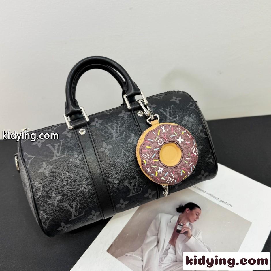 バッグチャーム･LV ドーナッツ ルイ・ヴィトン キーホルダー 偽物 ブラウン-1