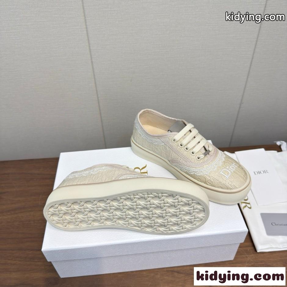 春夏新作☆クリスチャン・ディオール Dior Saltwind スニーカー スーパーコピー ベージュ-1