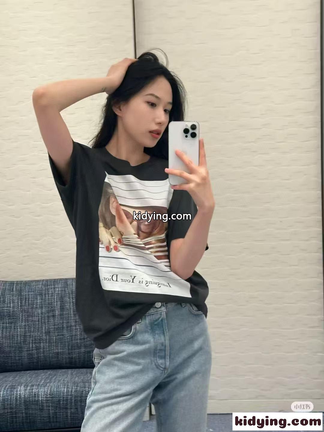 人気新作 Dior Heritage Tシャツ クリスチャン・ディオール Tシャツ 偽物 ブラック-3