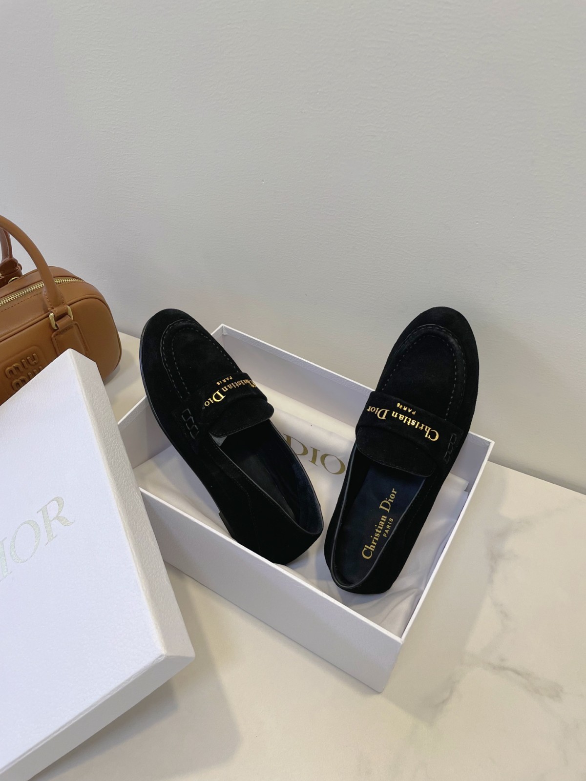 洗練された Dior Boy ローファー クリスチャン・ディオール シューズ コピー ブラック-2