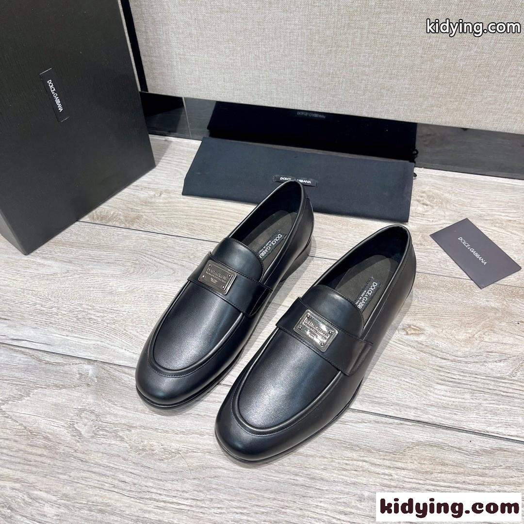 ドルチェ&ガッバーナ モカシン コピー 上品 レザー ビジネス メンズシューズ-2