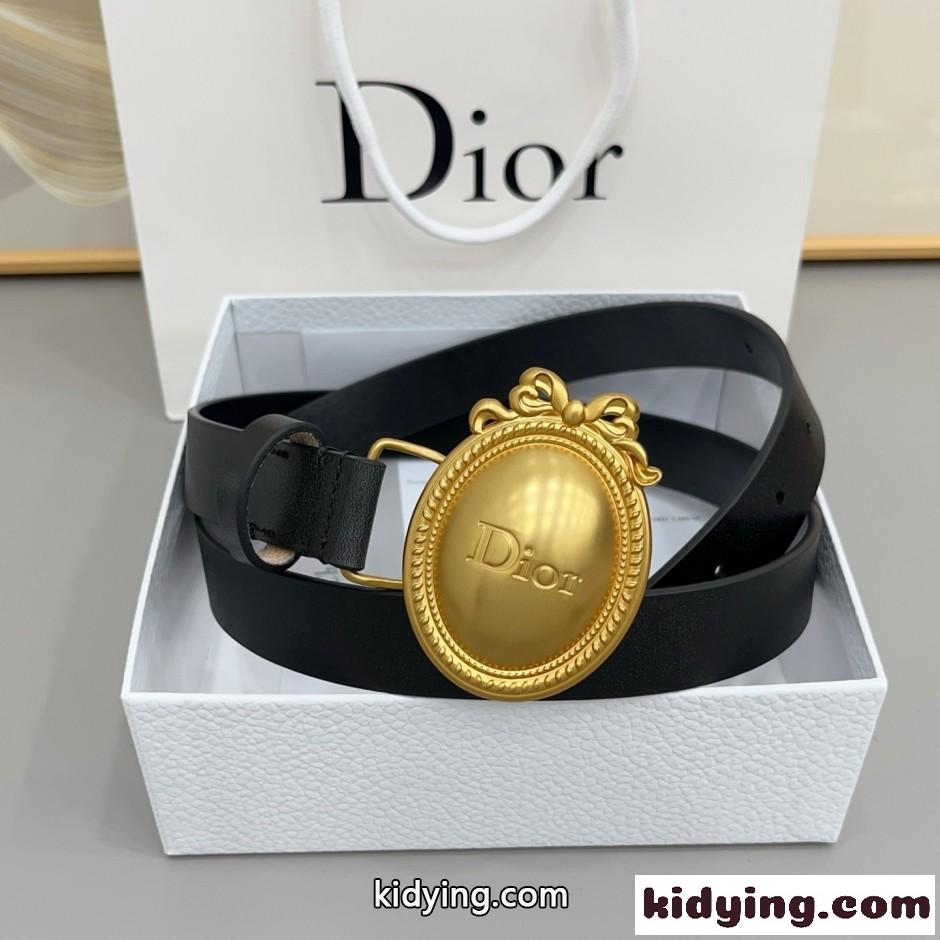 人気 新作 おしゃれ Dior Médaillon ベルト スーパーコピー ブラック-1