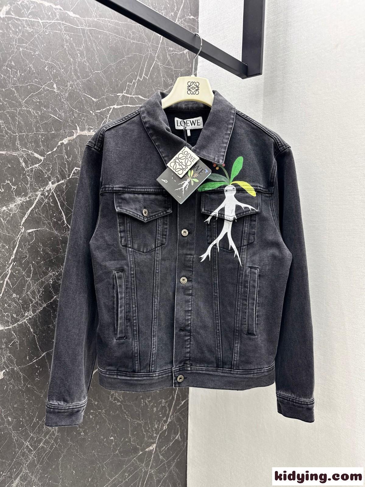 LOEWE x Suna Fujita トラッカー デニムジャケット ロエベ ジャケット コピー-0