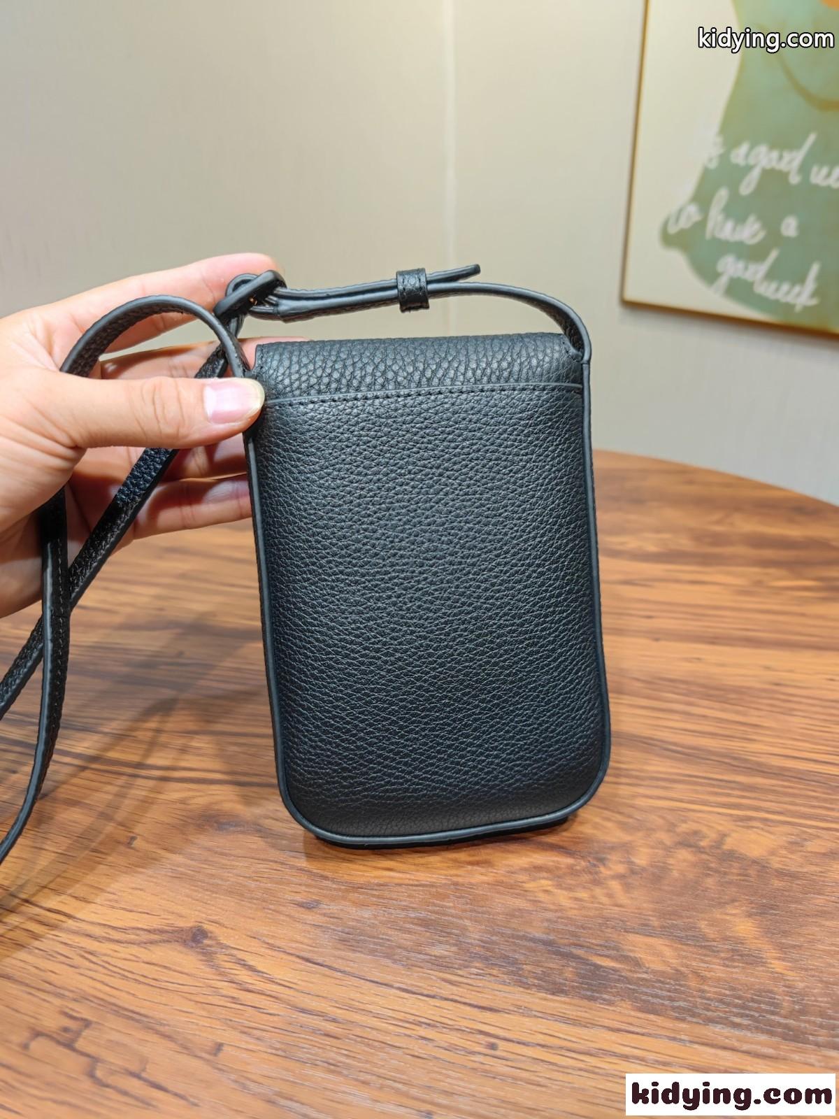 ミラー レザー スマートフォンケース トリー バーチ バッグ コピー ショルダーバッグ-3