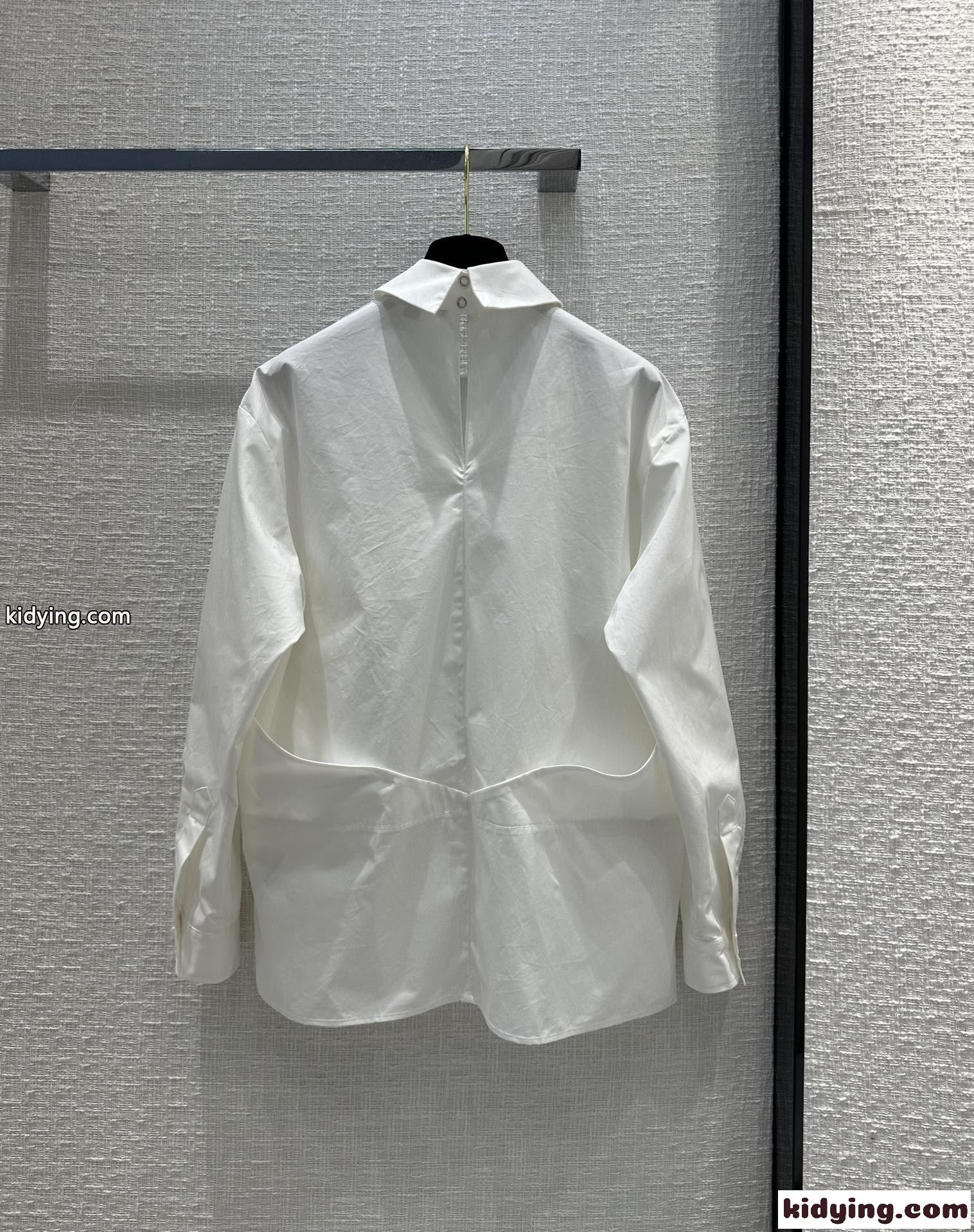 上品 エレガント LV リバースドシャツ コピー ルイ・ヴィトン コットン トップス-4