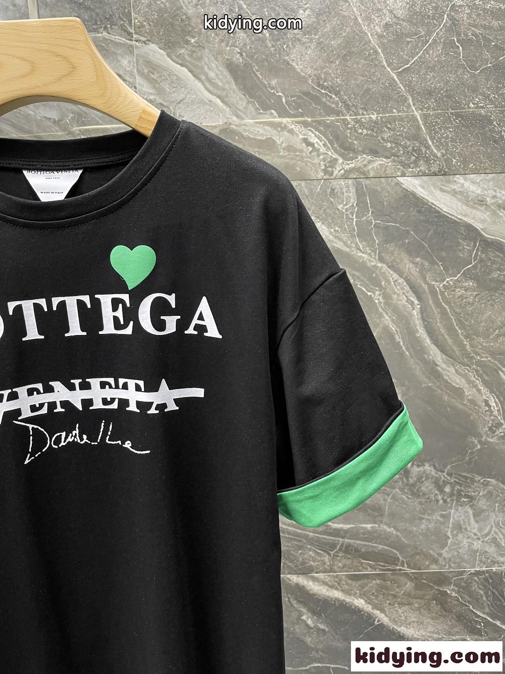 おしゃれ ストリート プリント クルーネック ボッテガヴェネタ tシャツ コピー 半袖 3色あり コットン トップス-3