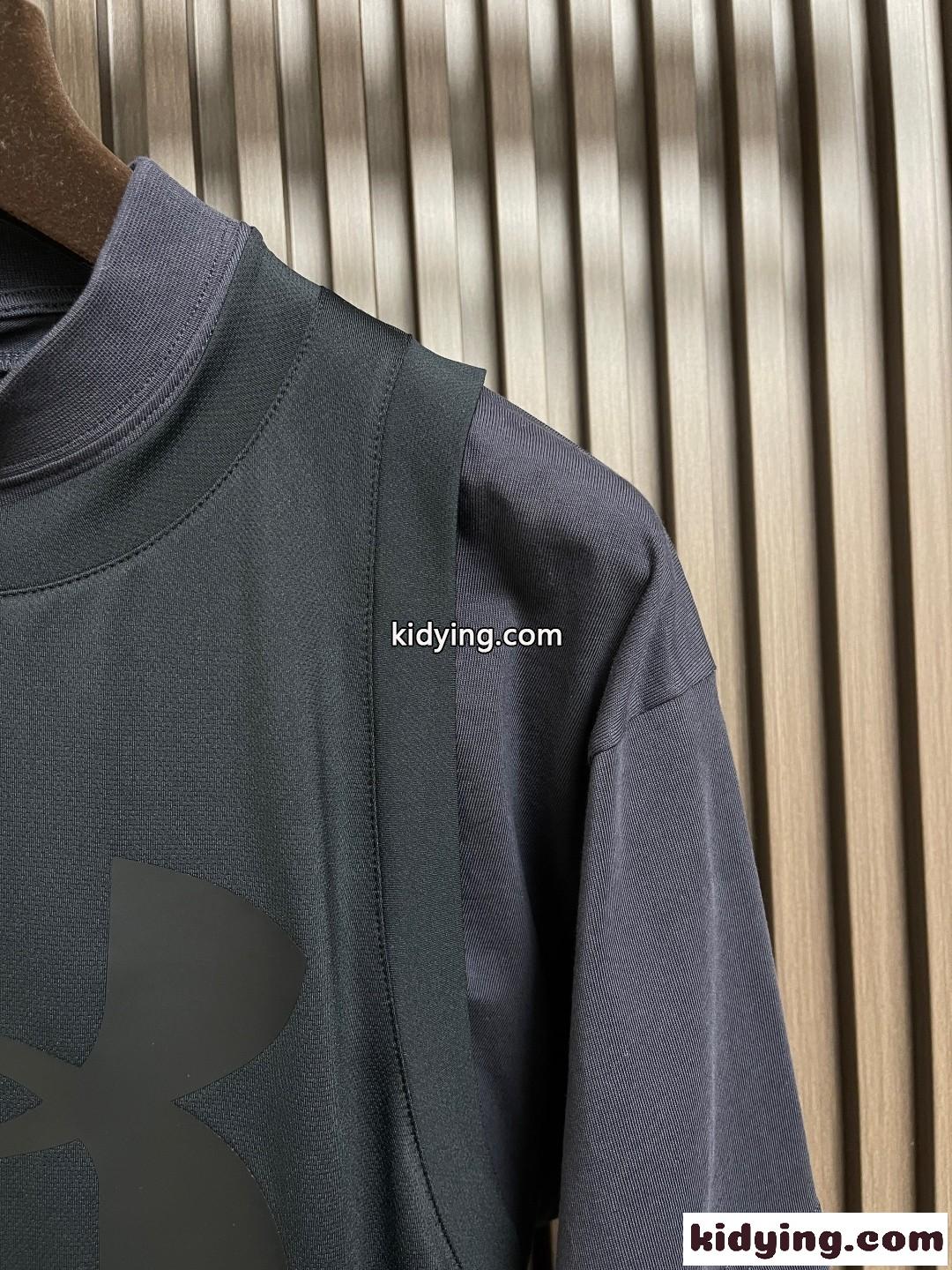 バレンシアガ UNDER ARMOUR トリプルレイヤード Tシャツ コピー ユニセックス-2