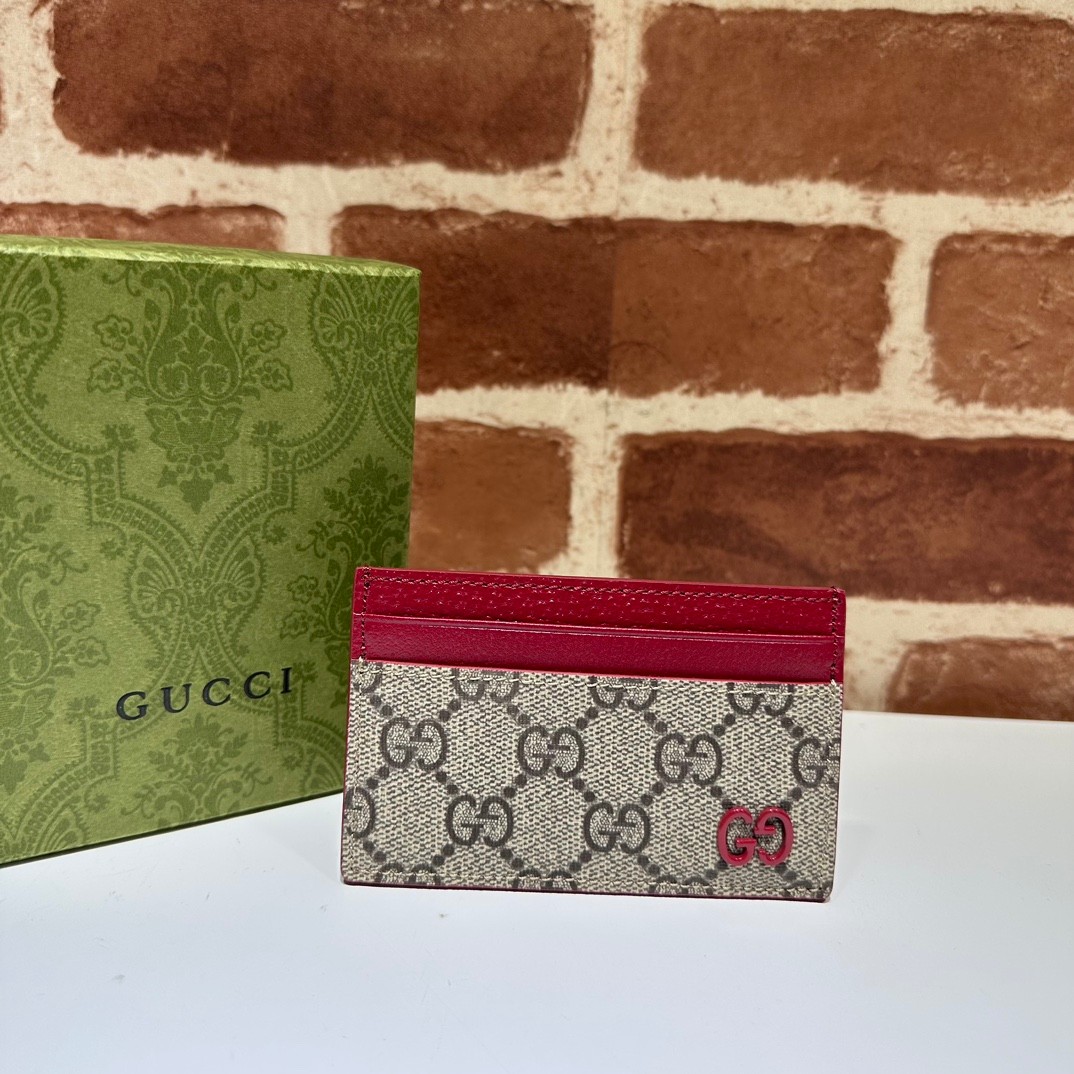 GG ディテール付き カードケース グッチ 財布 コピー 768248-1
