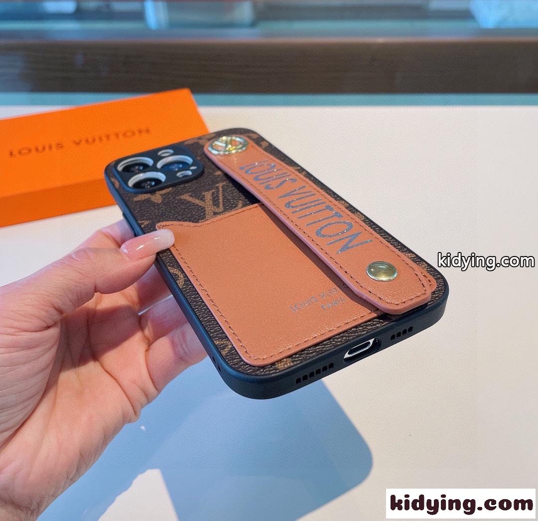 おしゃれ アイフォンケース ルイ・ヴィトン スマートフォンケース コピー カード収納-4