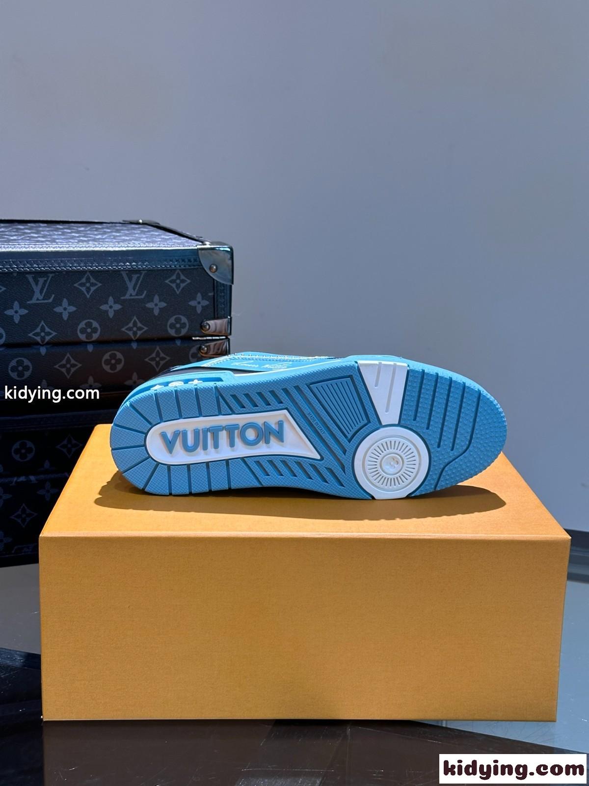 LV トレイナー・ライン スニーカー お洒落 人気 ルイ・ヴィトン スーパーコピー-4