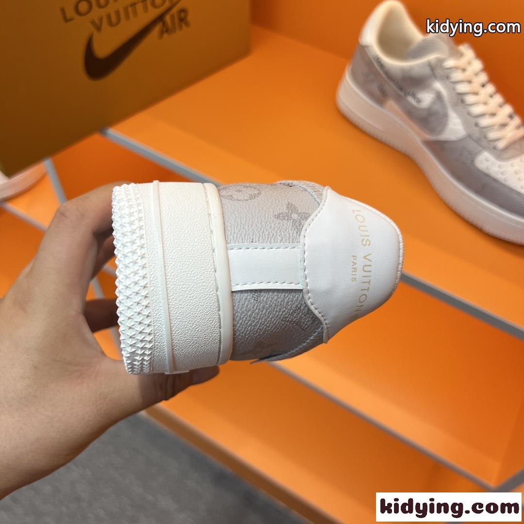 LV x OFF-WHITE x Nike メンズ おしゃれ 人気 オフホワイト スニーカー コピー スポーツシューズ-3