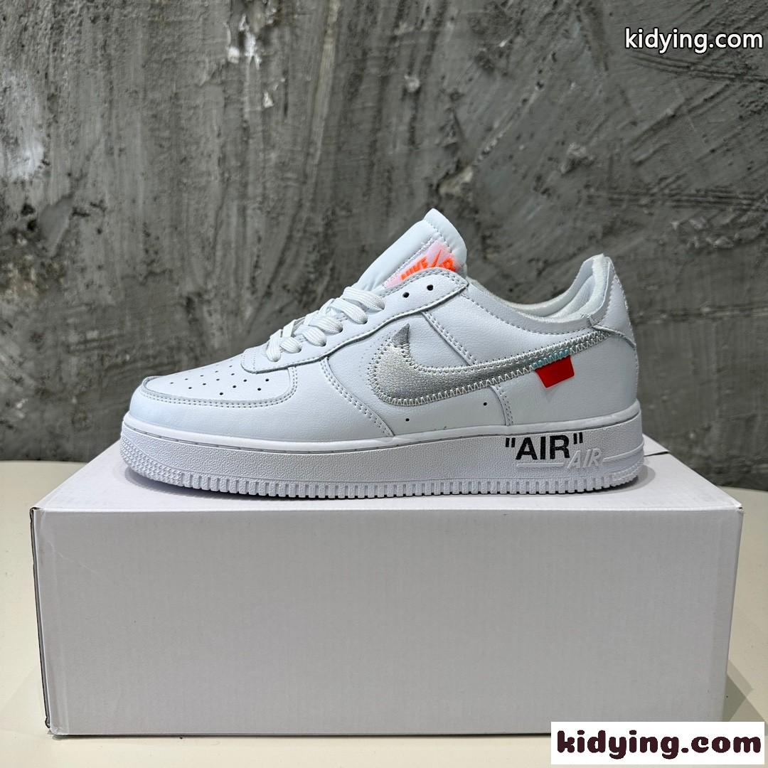 大人気 OFF-WHITE X Air Force 1 オフホワイト スニーカー コピー ホワイト-0