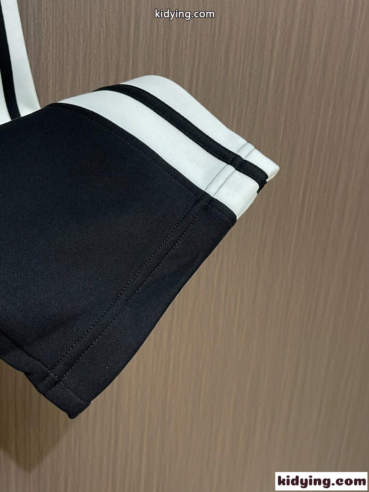 ロゴ入り コットン セリーヌ パンツ コピー カジュアルパンツ ブラック-4