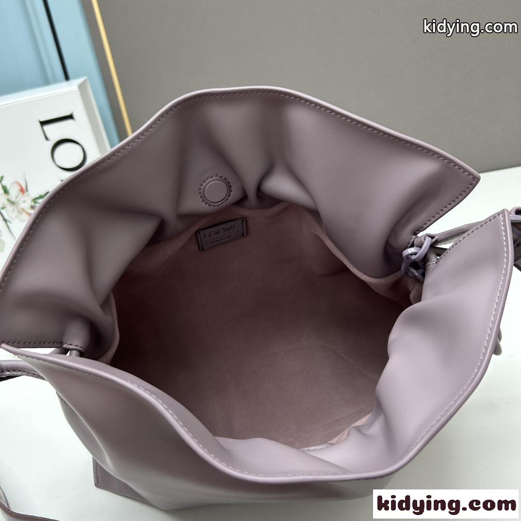 LOEWE フラメンコクラッチ ロエベ バッグ コピー ショルダーバッグ パープル-4