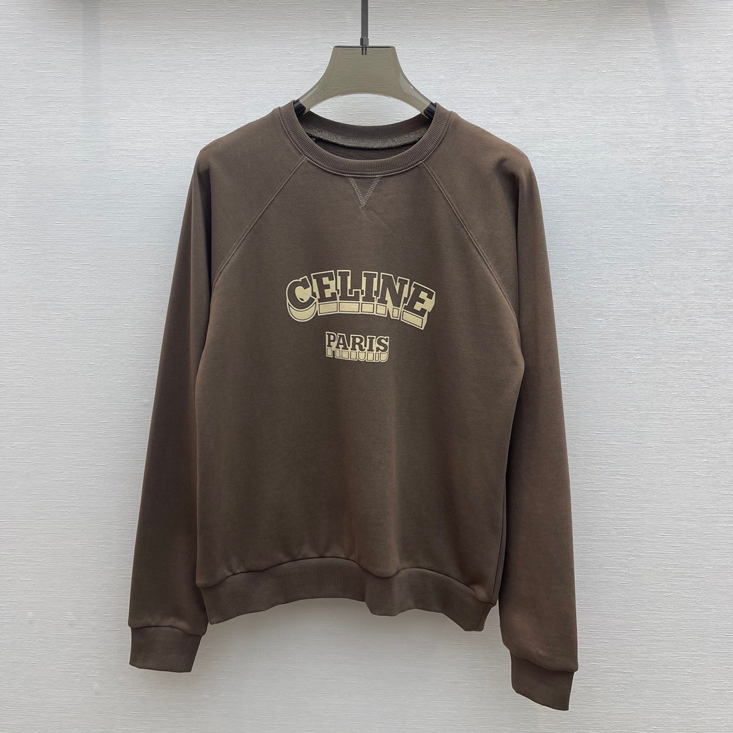 定番 カジュアル おしゃれ ロゴ クルーネック セリーヌ Tシャツ コピー トレーナー-2