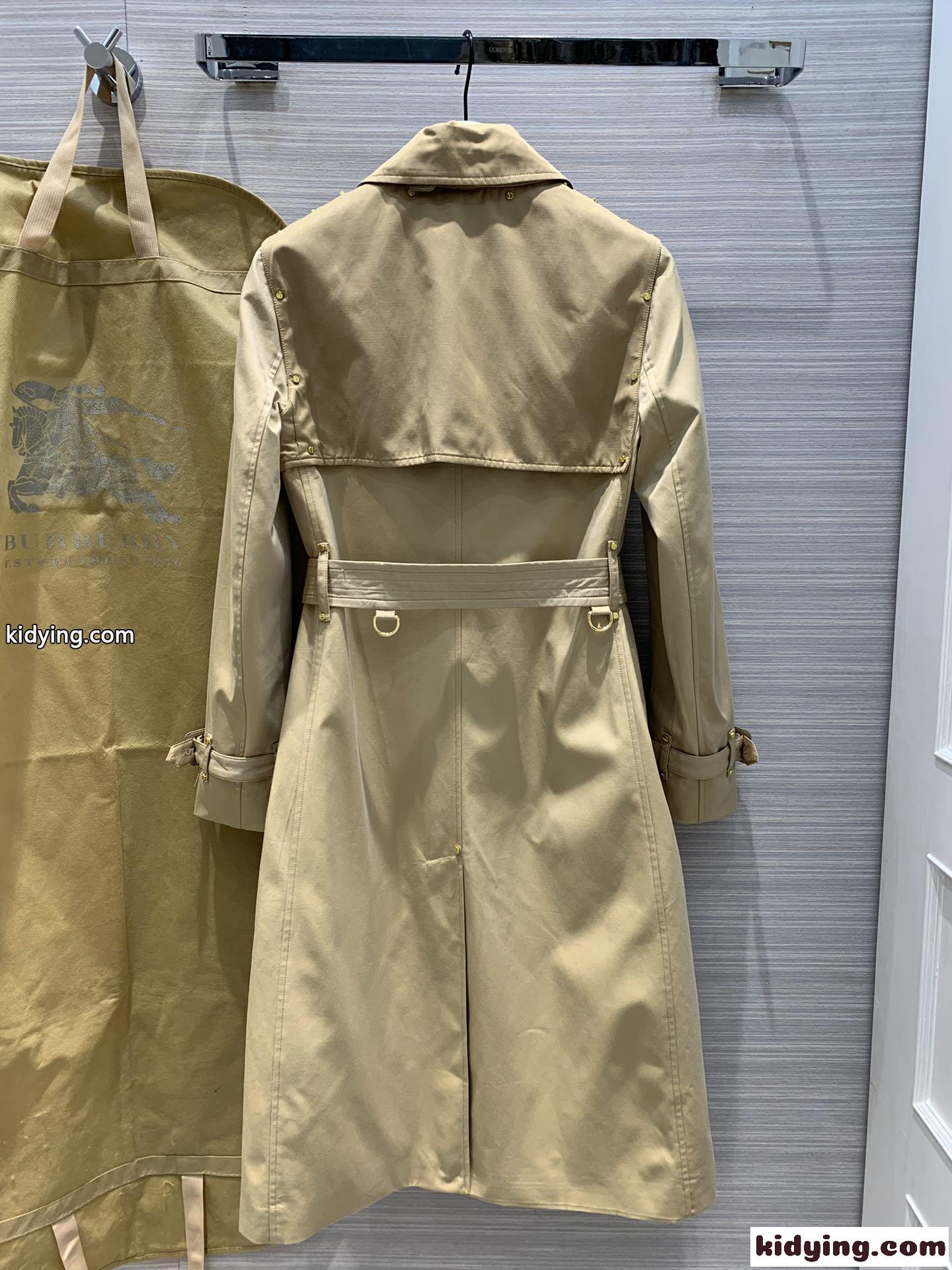 秋の定番～ベルト付き バーバリー トレンチコート コピー レディース シンプル おしゃれ-3