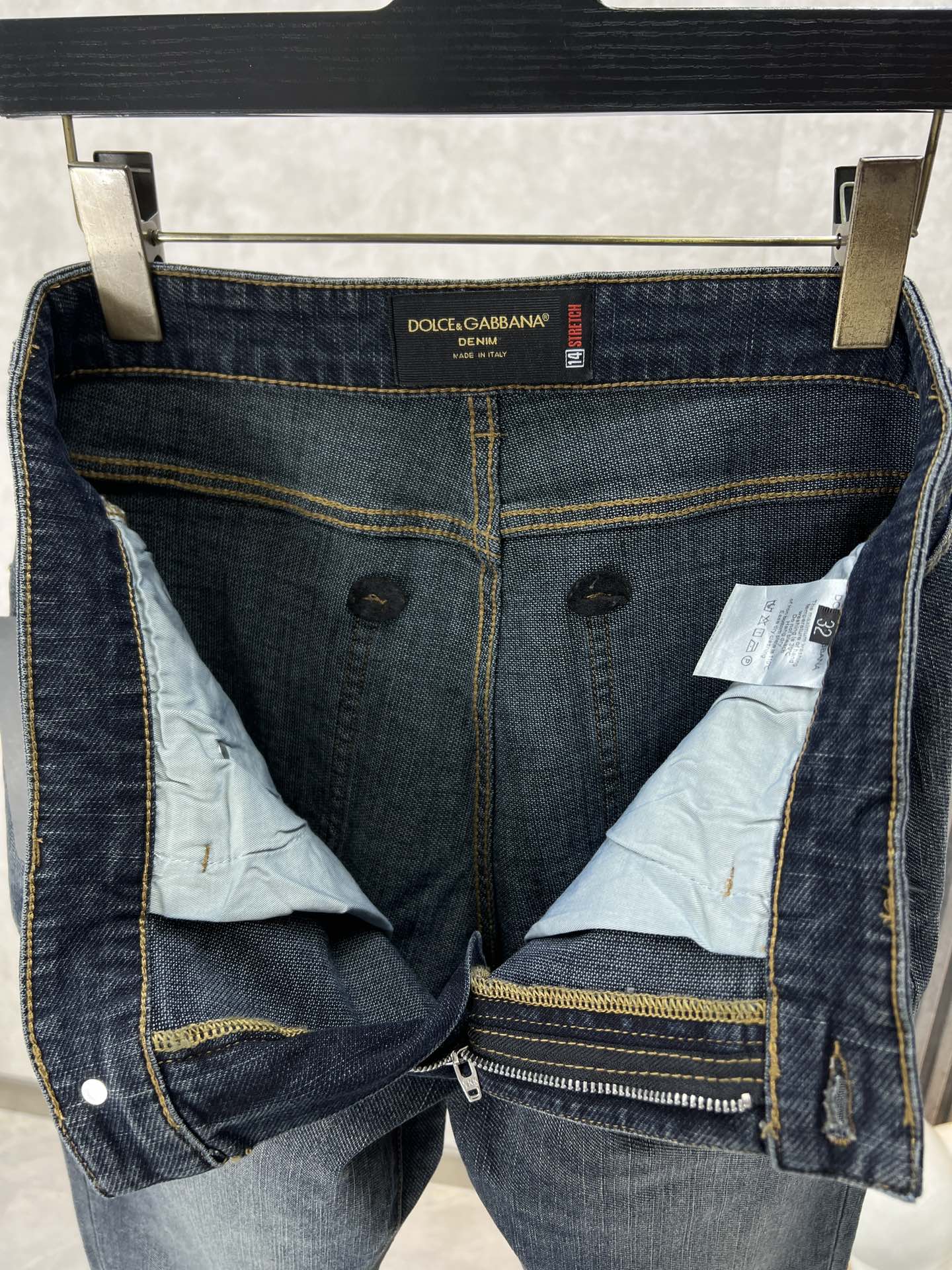 ドルチェ&ガッバーナ ジーンズ コピー 定番 合わせやすい メンズ デニムパンツ-4