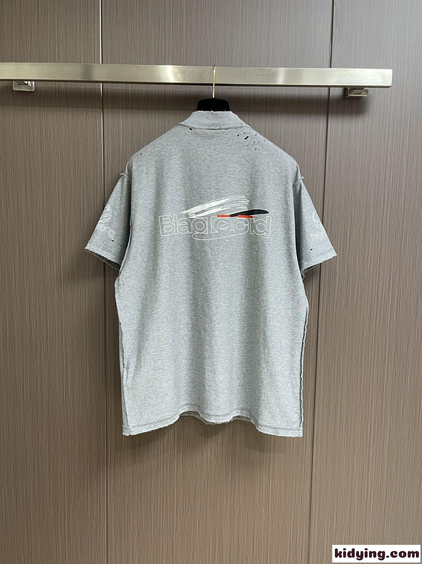バレンシアガ Tシャツ コピー AI GENERATED INSIDE-OUT Tシャツ グレー-1