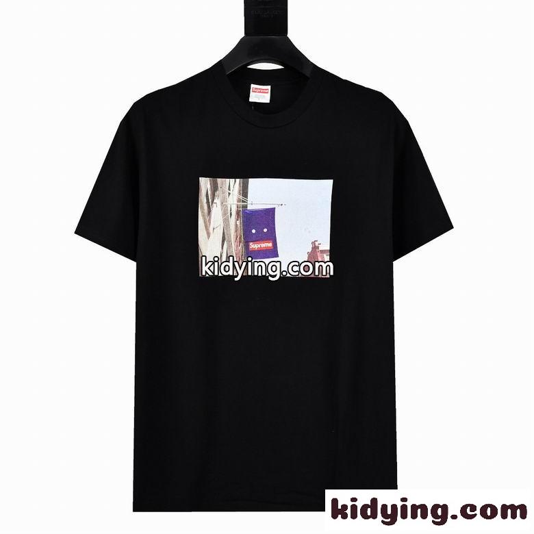 カジュアル プリント 着心地いい トップス シンプル シュプリーム tシャツ コピー 個性的 おしゃれ クルーネック 半袖-1