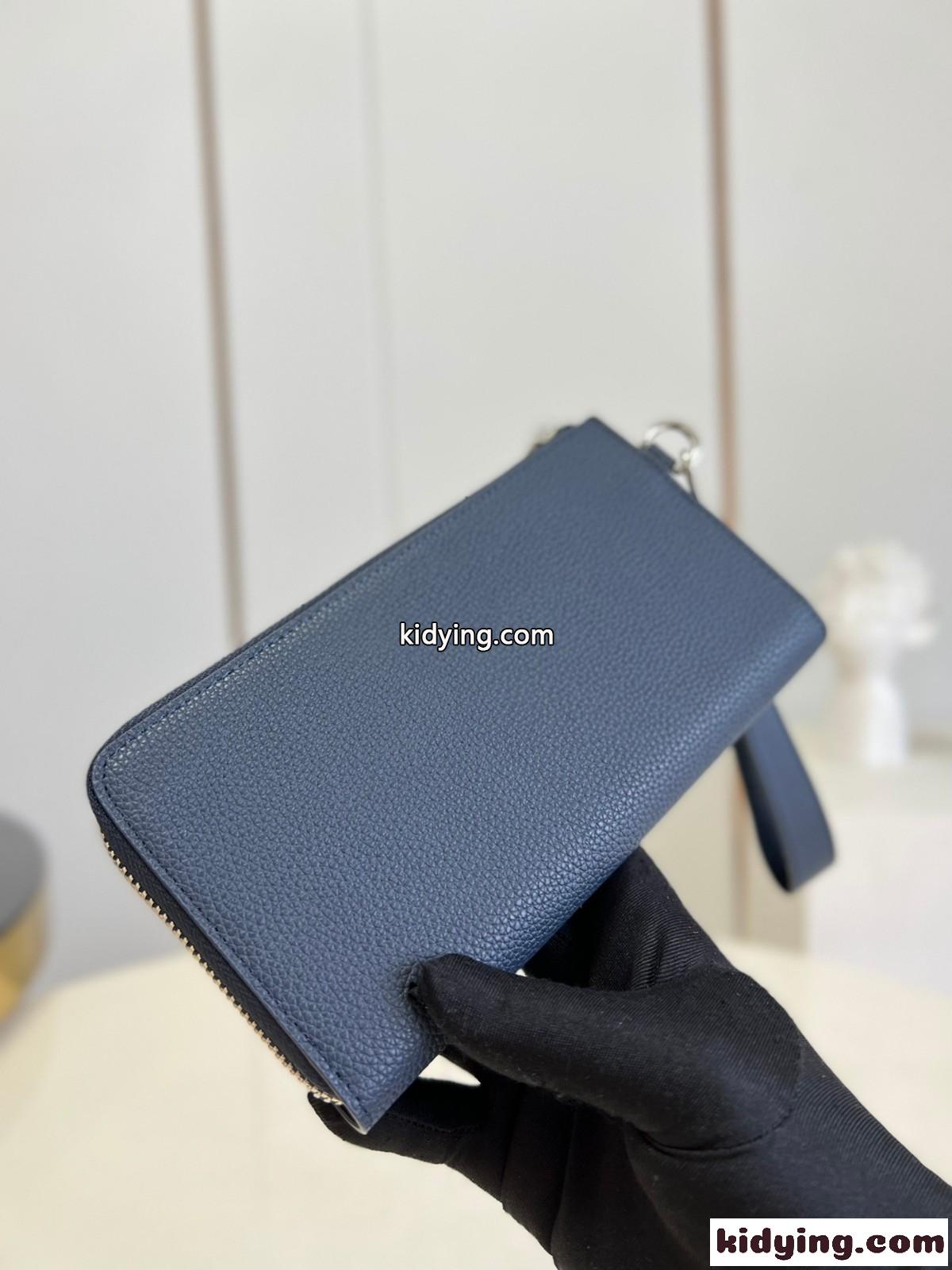 M69831 ジッピー・ウォレット 長財布 ルイヴィトン 財布 コピー ブルー-2