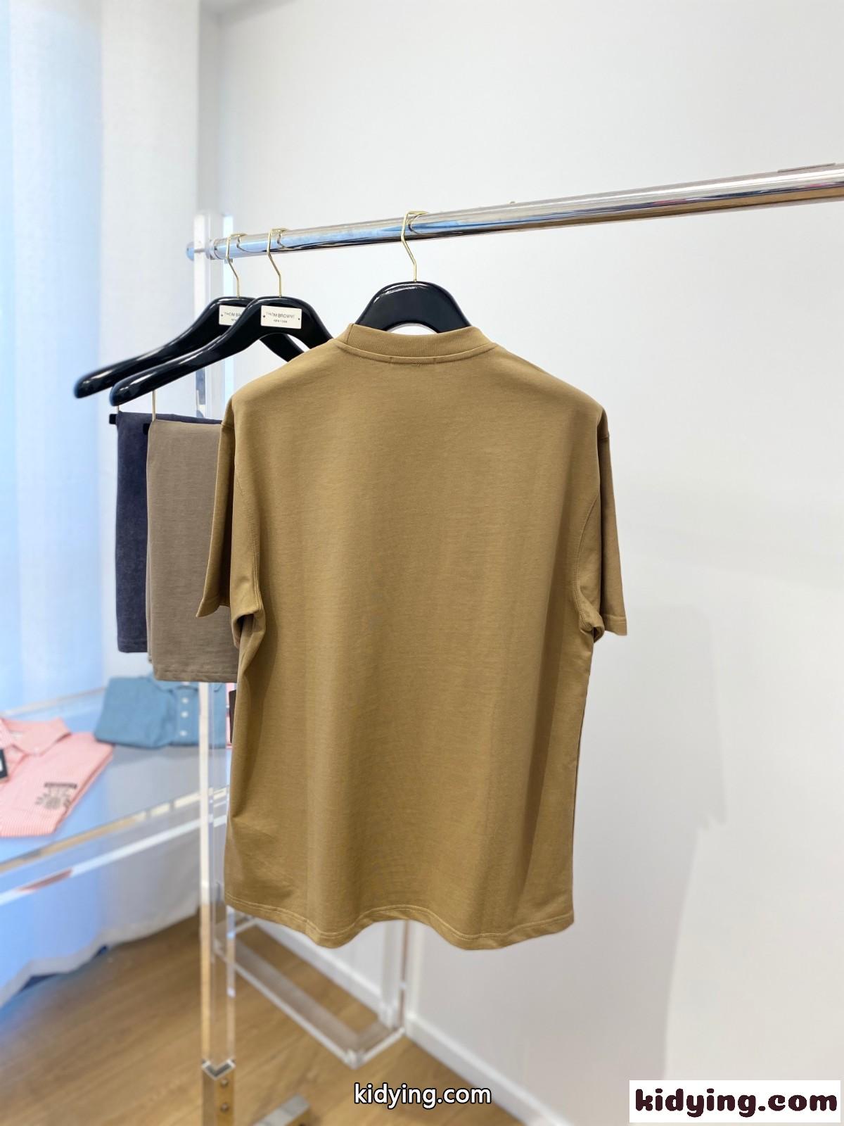 カジュアル おしゃれ クルーネック バルマン Tシャツ コピー 半袖 コットン トップス-4