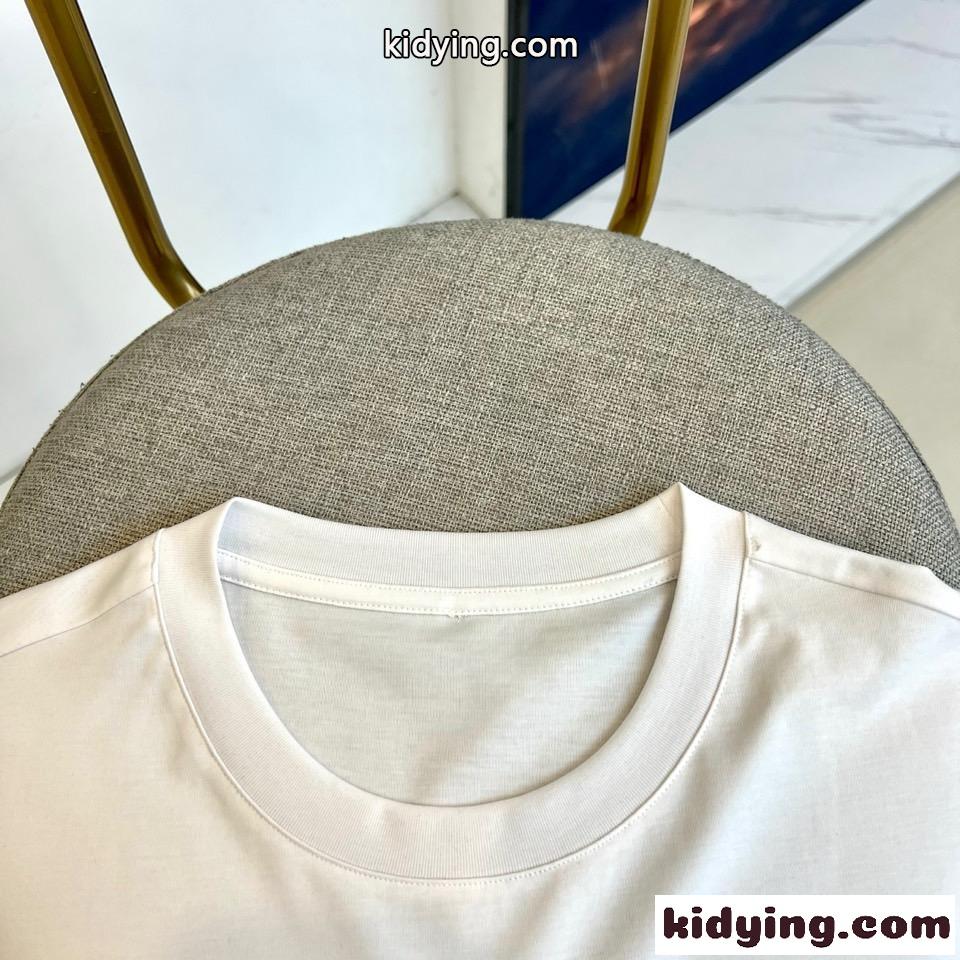 シンプル 刺繍入り ヴェルサーチェ Tシャツ コピー 半袖Tシャツ ホワイト-3