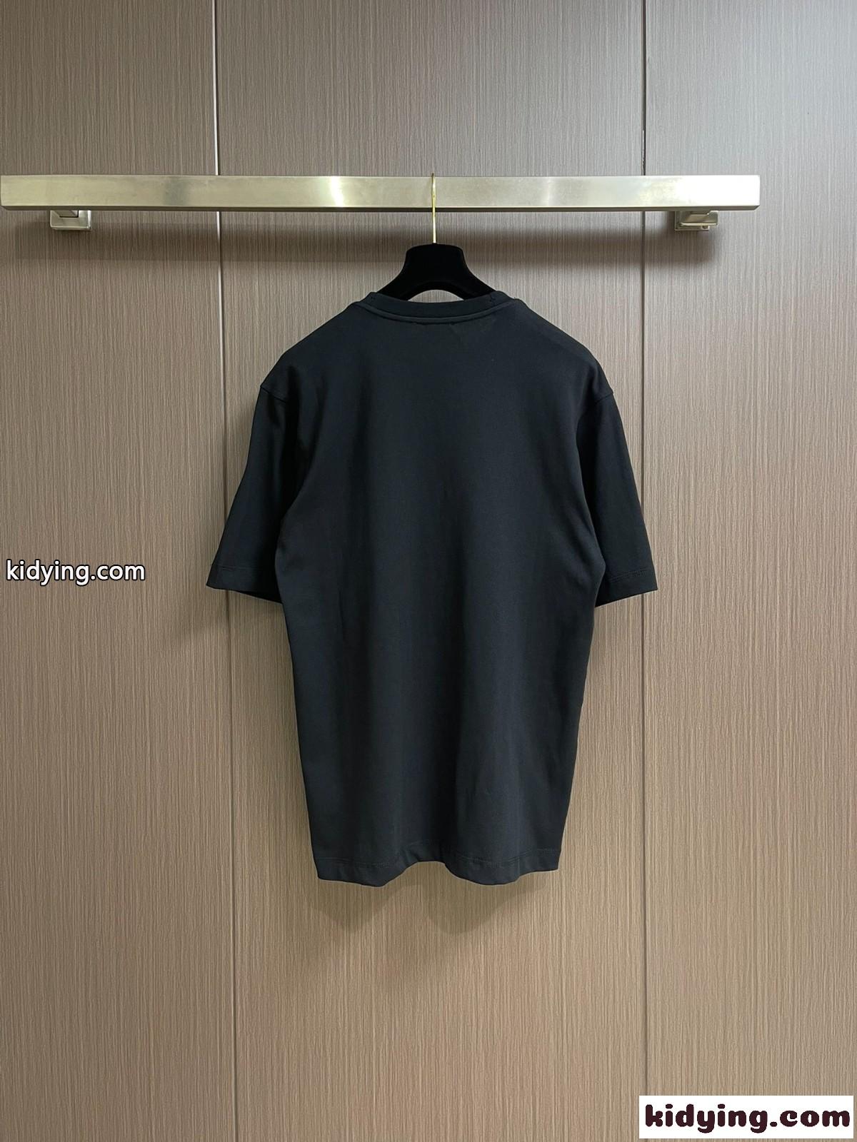 Bクレスト コットン Tシャツ バーバリー 半袖Tシャツ コピー 合わせやすい-2