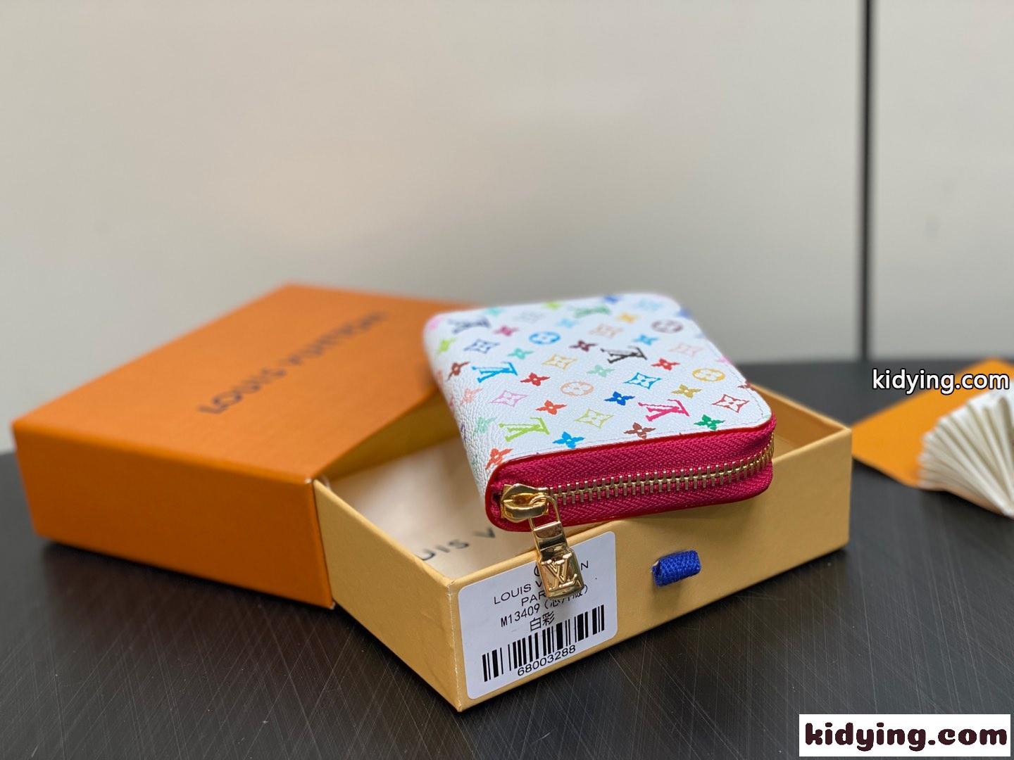M13409 LV × TM ジッピー・コイン パース ルイヴィトン 財布 スーパーコピー ホワイト-1