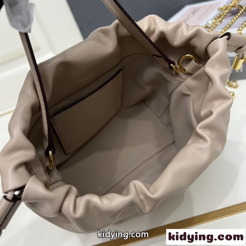 チェーン付き CHLOÉ ICONSショルダーバッグ クロエ バッグ コピー ベージュ-4