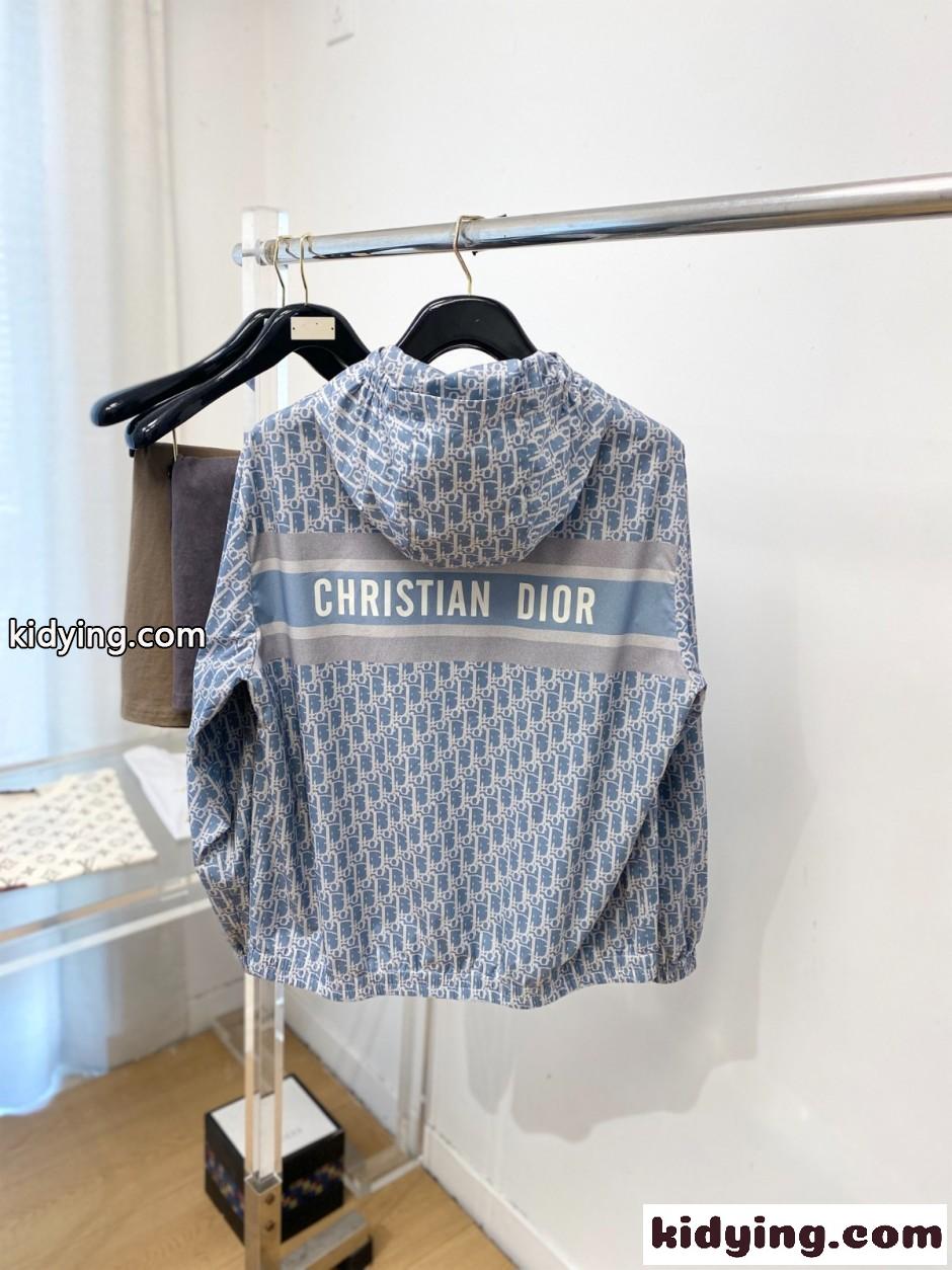 クリスチャン・ディオール ジャケット 偽物 Dior オブリーク フーデッド ブルゾン-4