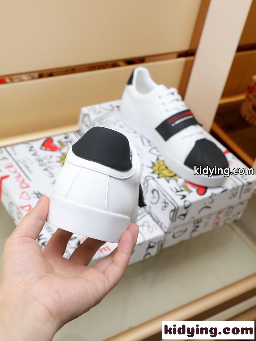 お洒落 人気 カジュアル 快適 ドルチェ&ガッバーナ スニーカー コピー ロゴ 軽量 メンズ 靴-1