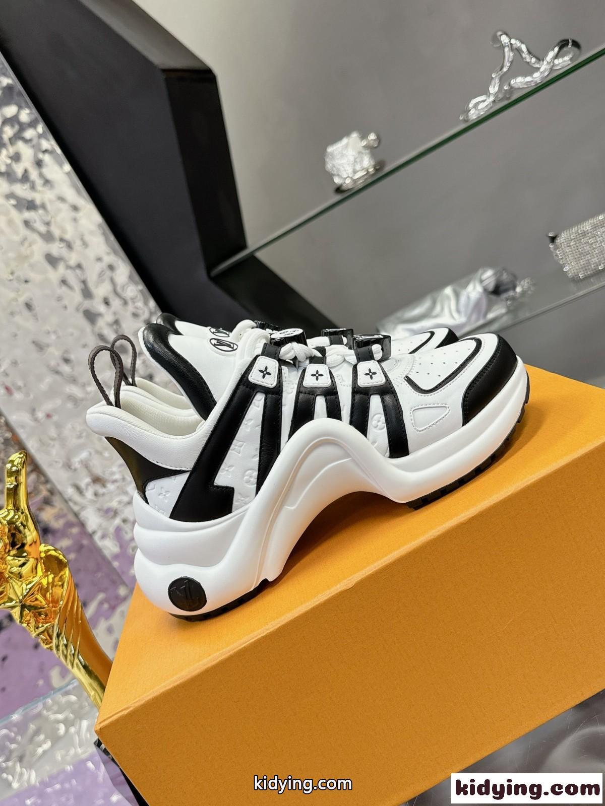 大人気 ルイ・ヴィトン スーパーコピー レディース LV アークライト･ライン スニーカー-4
