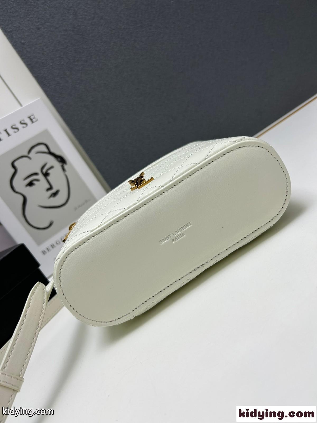 人気 ギャビー バニティーバック イヴ・サンローラン バッグ コピー ホワイト-1